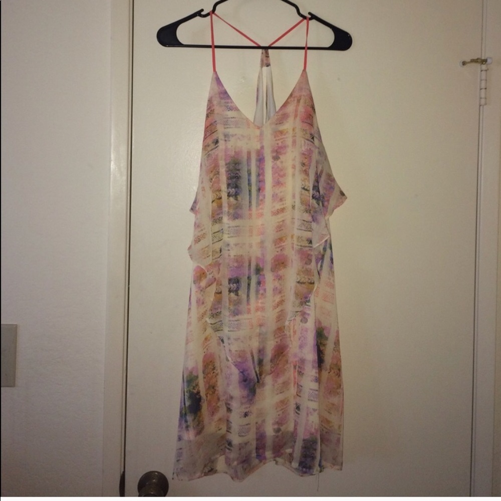 Beachy Watercolor Sundress